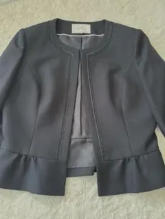 ジャケットとチェックドレスのセット