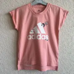 新品未使用adidas サーモンピンク Tシャツ ノースリーブ