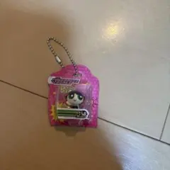 パワーパフガールズ バタカップ キーホルダー付きフィギュア