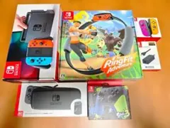 【未対策機】Switch本体 スプラ3純正プロコン スマブラドック AC2個