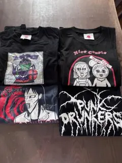 PUNK DRUNKERS Tシャツ 4枚セット