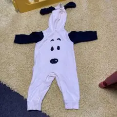 スヌーピー 犬耳付き ロンパース 80 ユニバーサルスタジオジャパン コスプレ