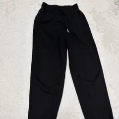 H&M ブラック ジョガーパンツ ウエストゴム