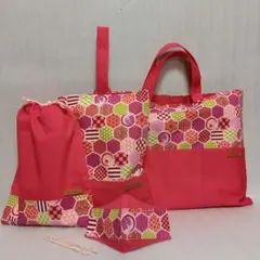 ハンドメイド【レッスン&シューズ&お着替えバック3点セット】