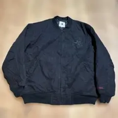 converse ブラック ジップアップ スタジャン　SIZE 3L