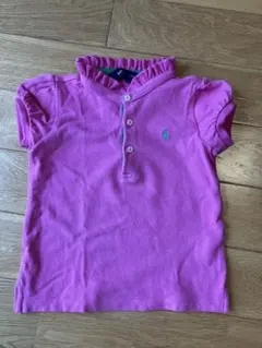 美品Ralph Lauren ポロシャツ 24M ピンク