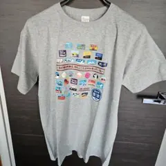 JR西日本　懐鉄- ロゴ Tシャツ 　グレー