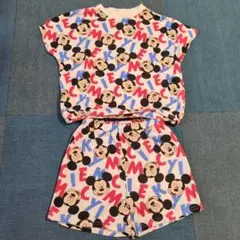 ミッキー　セットアップ　Tシャツ　パンツセット　120