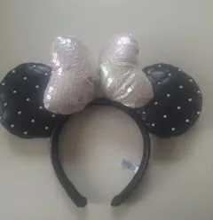 ディズニー カチューシャ キルティング ミニー