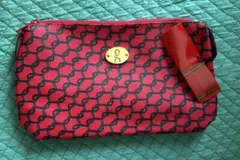 新品 Roberta di Camerino 赤 ポーチ