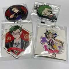 ツイステ トレイ アクキー 缶バッジ ラバーストラップ