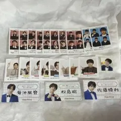 timelesz 証明写真など TVガイド セット