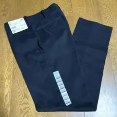 UNIQLO 感動パンツ ウルトラライト ウールライク 70×73 ネイビー