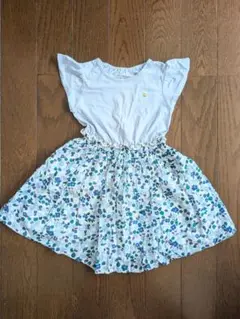 kate spade フラワープリント ワンピース 120cm