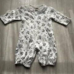 petit main花柄ロンパース50-70