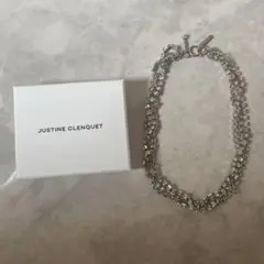 新品【Justine Clenquet】シルバー Liv クリスタル チョーカー