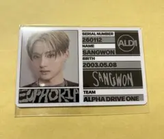 ALPHA DRIVE ONE サンウォン IDカード トレカ