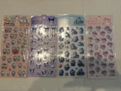サンリオ　ぷくっとシール 4種セット