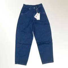 無印良品デニムバレルパンツ　Ｓのサムネイル