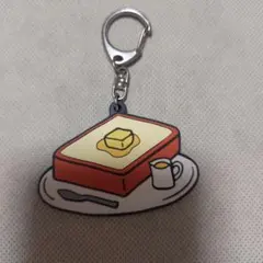 ニューレトロ ラバーキーホルダー レトロ トースト LOFT