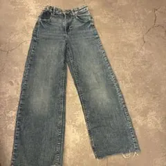 H&M ワイドレッグデニムパンツ 140cmのサムネイル