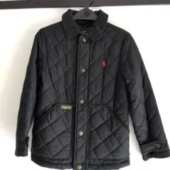 ポロ・ラルフ・ローレン キルティングコート 黒