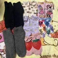 【使用済み・中古】レディース キャラクターソックス7足セット くるぶし ショート