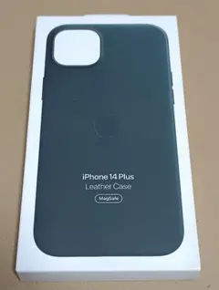 iPhone 14 Plus Leather Case フォレストグリーンのサムネイル