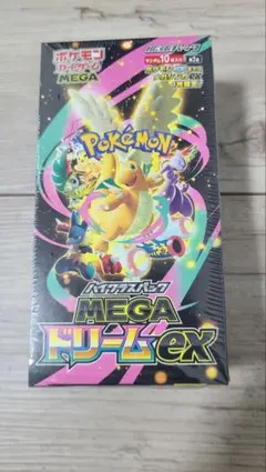 【新品未開封シュリンク付】ポケモンカードゲームMEGAドリームex 1 BOX