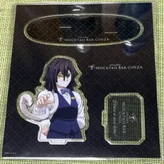 鬼滅の刃 伊黒小芭内 1周年 缶バッジ アクリルブロック モクテル