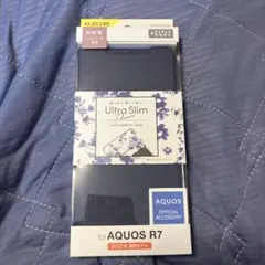 ELECOM AQUOS R7 Ultra Slim 手帳型ケース