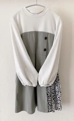 ikka 長袖ワンピース150