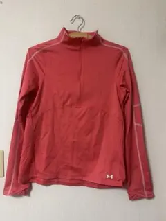 UA Train CW 1/2 Zip トレーニングトップ ピンク SM/PCH