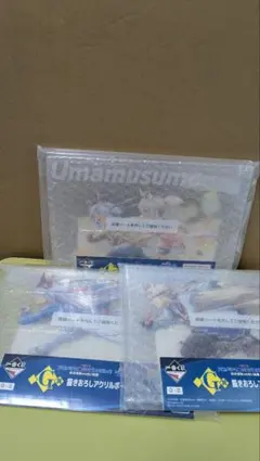 ウマ娘シンデレラグレイ　描き下ろしアクリルボード3種セット未開封