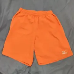 Mizuno オレンジ ハーフパンツ