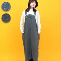 チチカカ　Orale!　ケミカルデニムサロペットスカートのサムネイル