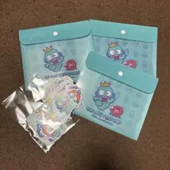 サンリオ一番くじハンギョドン　シール、クリアケースセット