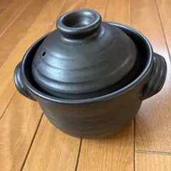 大黒ごはん鍋　大黒窯　土鍋　四合炊き 大黒ごはん鍋 4合– 華月