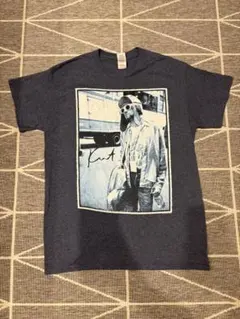 カートコバーン　フォトTシャツ　ネイビー　GILDANのサムネイル