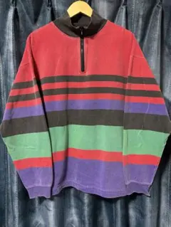 90s OLDGAP ハーフジップトレーナー