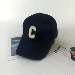 CELINE ベースボールキャップ ブラック 男女兼用