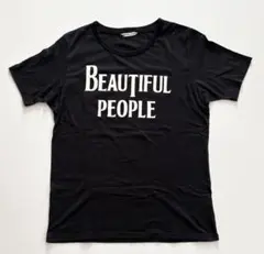 【美品】beautiful people  ロゴ  半袖Tシャツ beautiful people（ビューティフルピープル） tシャツ beautiful