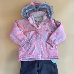 South Line スキーウェア 上下セットピンク系　130cm