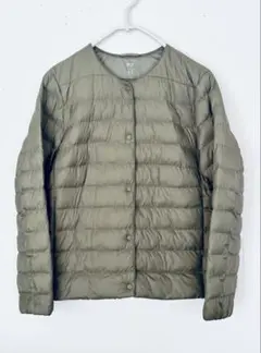 UNIQLO 2025年 パフテックコンパクトジャケット オリーブ XL