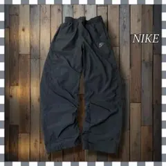 NIKE ナイキ スウッシュナイロン系ポリエステルパンツ L