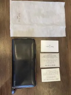 Paul Smith 長財布 ラウンドファスナー 黒 psc517-10