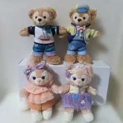 4体セット】ダッフィー＆フレンズ ぬいぐるみ Sサイズ まとめ売り