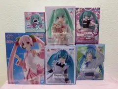 初音ミク フィギュア 4点まとめ売り にゃるらと様専用出品】初音ミク フィギュア 4点セット/まとめ売り