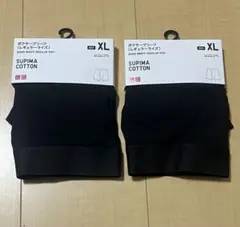 ユニクロ　ボクサーブリーフ　XL ブラック　2個