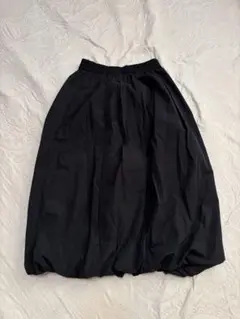 新品未使用GU バルーンスカート　ブラック　M